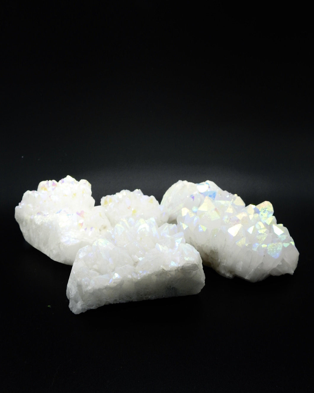Aura Quartz Cluster - Mystic Fox