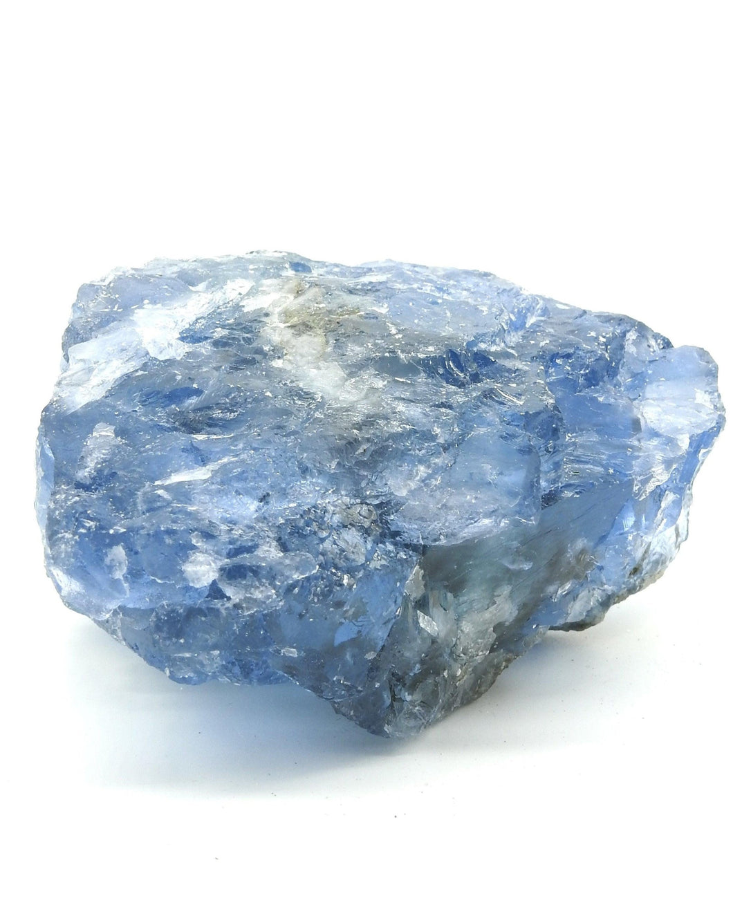 Blue Fluorite Rough Crystal - Mystic Fox